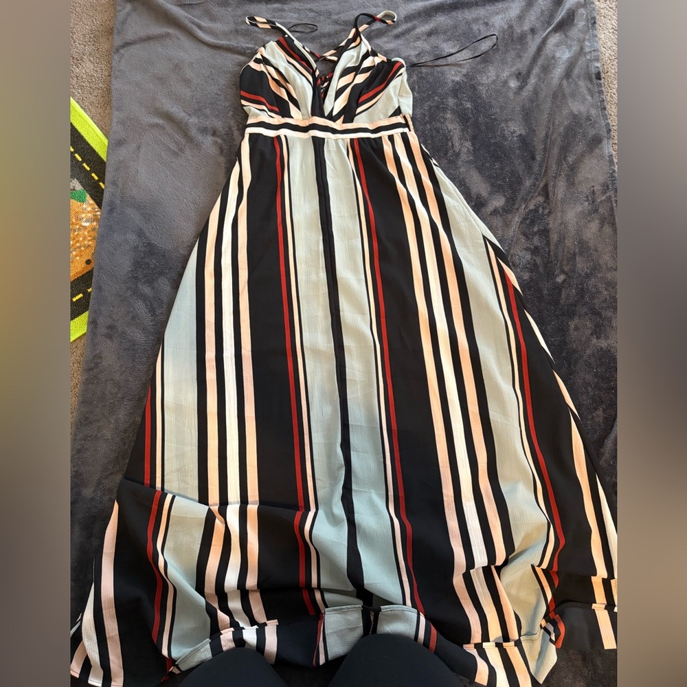 Striped Maxi Dress